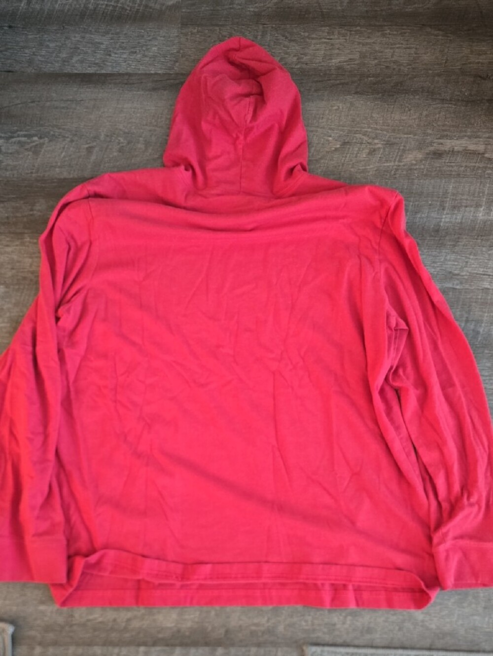Life Is Good Men's Heather Red Hoodie - Picture 4 of 4